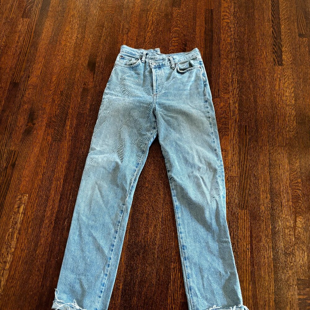 AGOLD asymetrical jeans